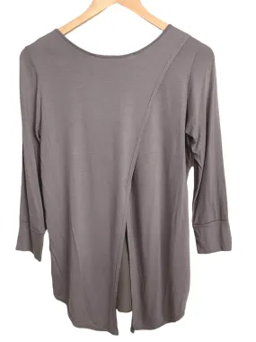 Soft Summer Ashwood Silky Cross-Back Blouse