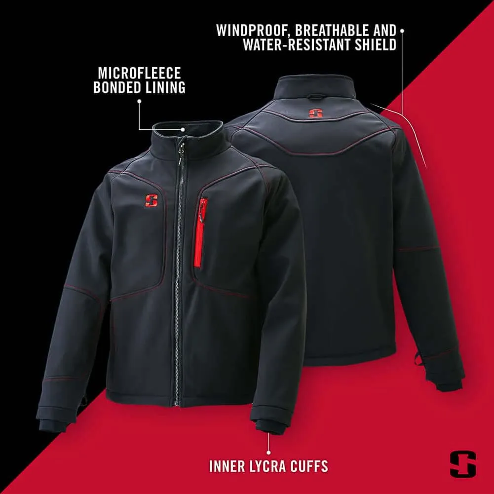 Striker Men's Climate G2 Lightweight Windproof Water-Resistant Breathable Outdoor Ice Fishing Softshell Jacket