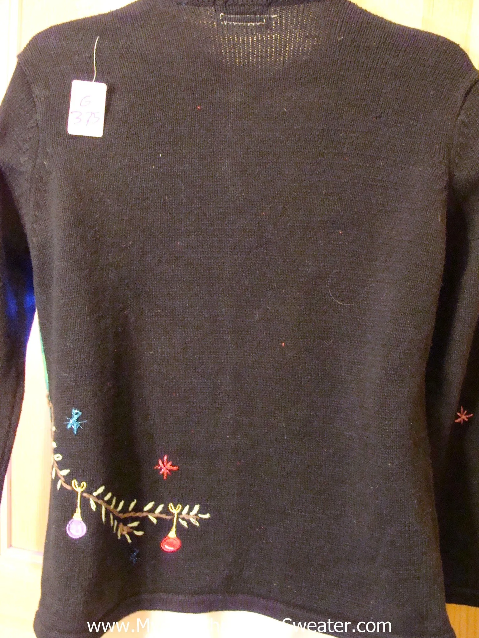 Tilted Tree Funny Light Up Christmas Sweater