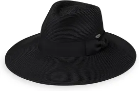 Wallaroo Hat Company Women’s St Lucia Fedora – UPF 50 , Lightweight, Wide Brim, Adjustable, Travel Friendly, Packable