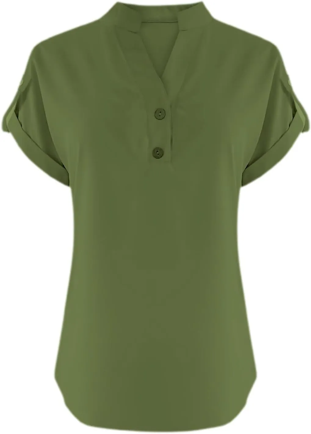 White Button Down Shirt Women Lace Elegant Shirt Fashion Solid Color Elegant Blouse Short Sleeve Comfy Soft Tee Ladies