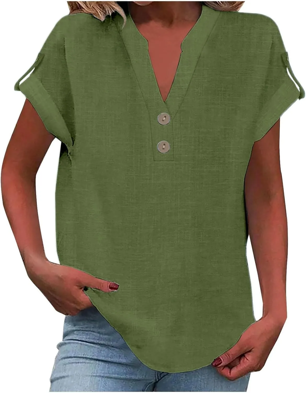 White Button Down Shirt Women Lace Elegant Shirt Fashion Solid Color Elegant Blouse Short Sleeve Comfy Soft Tee Ladies