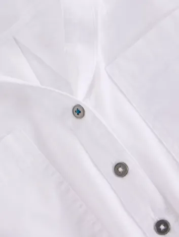 WHITE STUFF<BR>
Missy Shirt<BR>
Cream white<BR>