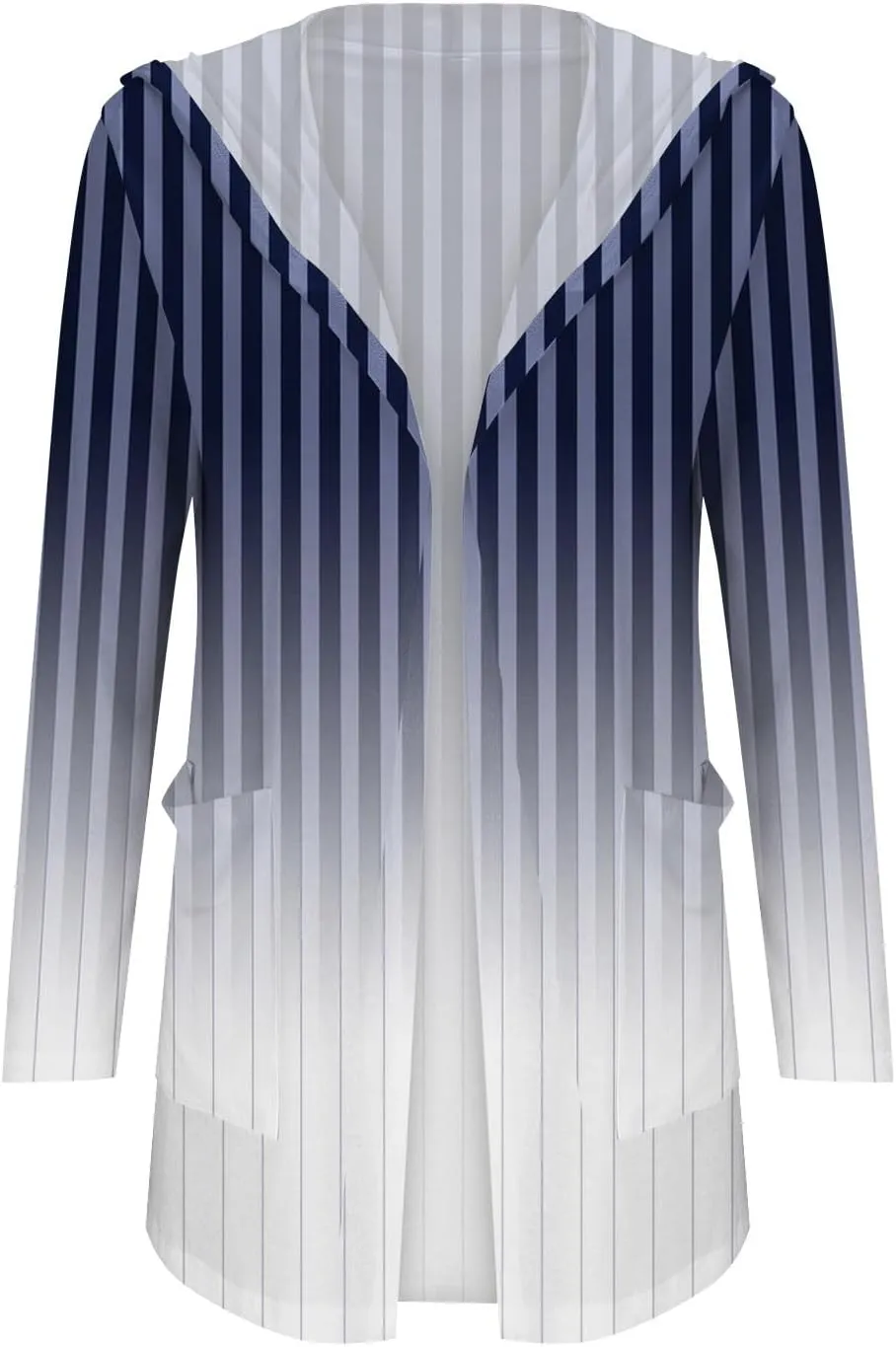 Womens Cardigans Summer Lightweight Long Sleeve with Pocket 2024 Plus Size Casual Comfy Thin Open Front Cardigans