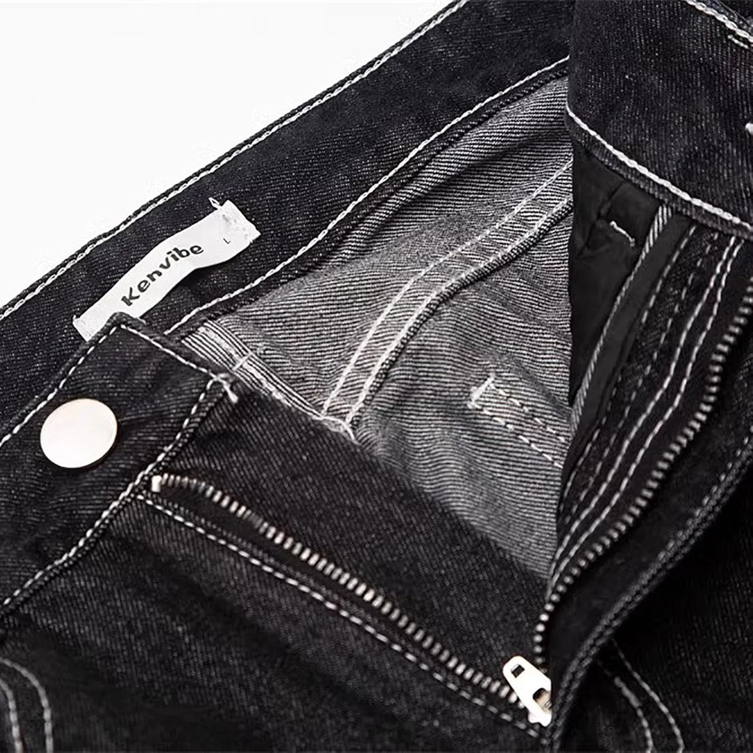 Y2k Jeans Men Hip Hop Baggy Pant Straight Leg Star Graphic Denim Jogger Loose Fit Goth Streetwear Harajuku Denim Pant Trouser