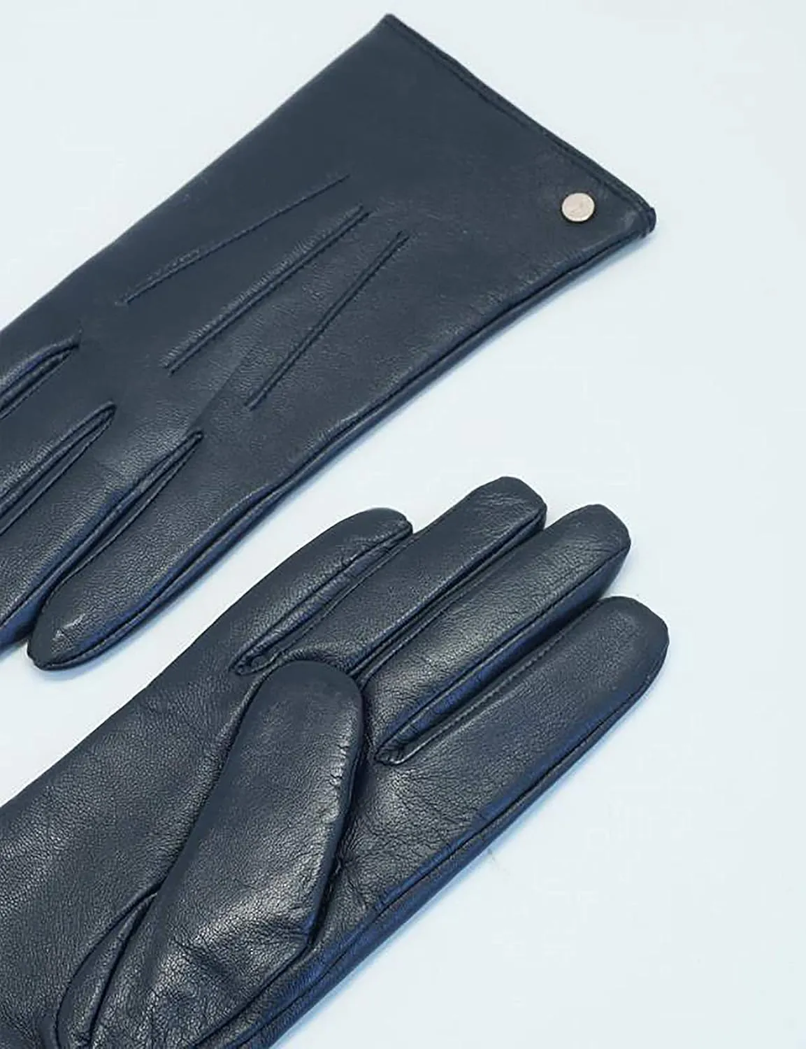 YISEVEN Women's Winter Genuine Leather Gloves Touchscreen Three Points